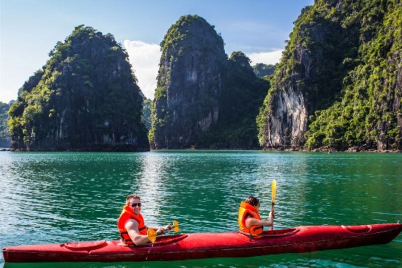 Lan Ha Bay - Cat Ba Island 2D1N Cruise with Meals, Kayaking, Biking