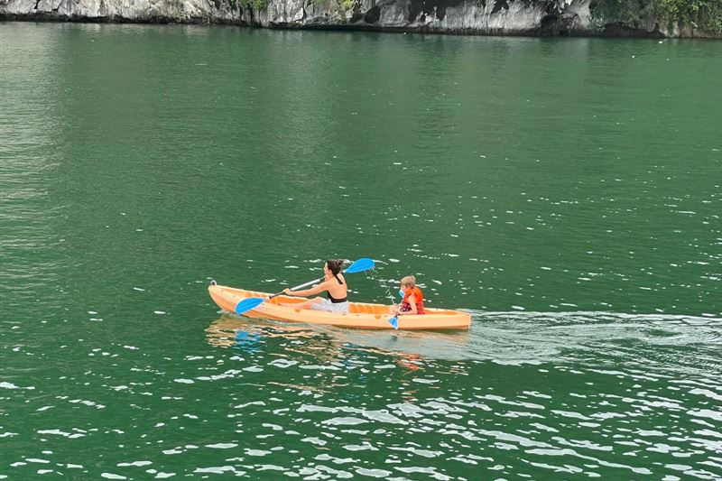 Explore the beauty of Lan Ha Bay with A PRIVATE BOAT from Hanoi