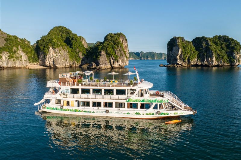 Serenity Luxury Day Cruise - Embark on a Journey to Lan Ha Bay from Hanoi