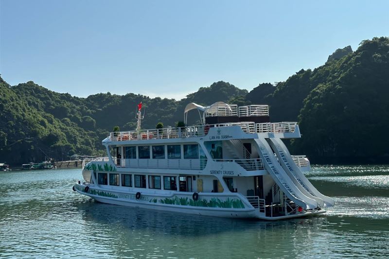 Serenity Luxury Day Cruise - Embark on a Journey to Lan Ha Bay from Hanoi
