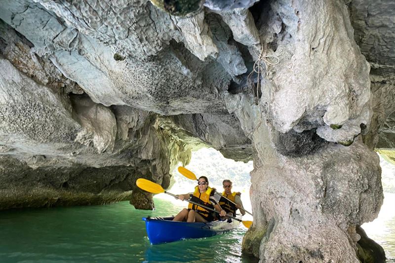 Private 2 Days 1 Night Voyage on Boat in Lan Ha Bay